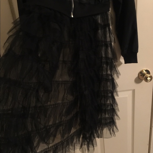 Black Ruffle Jacket - Picture 8 of 11